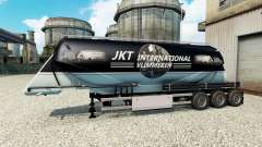 JKT Internacional de la piel para el semirremolque-camión de cemento para Euro Truck Simulator 2