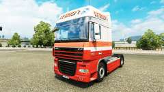 La Nabers skin for DAF truck para Euro Truck Simulator 2