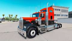 Flash de la piel Personalizado camión Kenworth W900 para American Truck Simulator