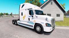 La piel de Swift en el tractor Freightliner Cascadia para American Truck Simulator