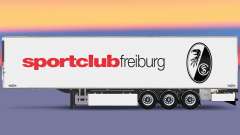 Semi-remolque Chereau, SC Freiburg para Euro Truck Simulator 2