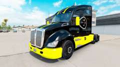 Pittsburgh Steelers de la piel para el Kenworth tractor para American Truck Simulator