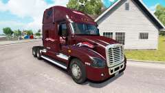 La piel Millis en el tractor Freightliner Cascadia para American Truck Simulator