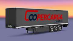 La piel Coopercarga Logística para semi-remolques para Euro Truck Simulator 2