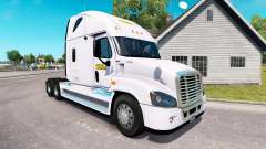 La piel en el J. B. Hunt tractor Freightliner Cascadia para American Truck Simulator