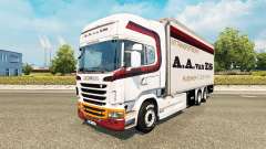 La piel de A. A. van ES para tractor Scania Tándem para Euro Truck Simulator 2