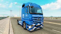 Volkswerft Stralsund skin for camión Mercedes-Benz para Euro Truck Simulator 2