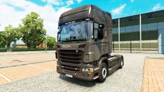 Carbono de la piel para Scania camión para Euro Truck Simulator 2