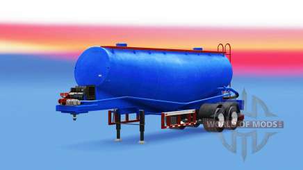Color azul para el cemento semi-remolque para American Truck Simulator