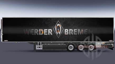 Semirremolque Chereau Werder Bremen para Euro Truck Simulator 2