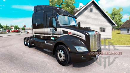 La piel de la Marta de Transporte LTD camión Peterbilt para American Truck Simulator