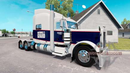 La piel de la Guardia Nacional para el camión Peterbilt 389 para American Truck Simulator