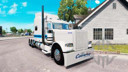 La piel de Con-way Freight para el camión Peterbilt 389 para American Truck Simulator