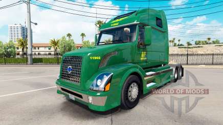 Скин ABF Freight System, Inc. на Volvo VNL 670 para American Truck Simulator