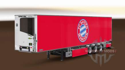 Semirremolque Chereau FC Bayern Munchen para Euro Truck Simulator 2