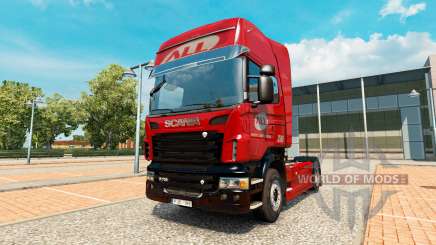 La América Latina Logistica de la piel para Scania camión para Euro Truck Simulator 2