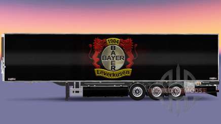 Semi Remolque De La Empresa Bayer 04 Leverkusen para Euro Truck Simulator 2