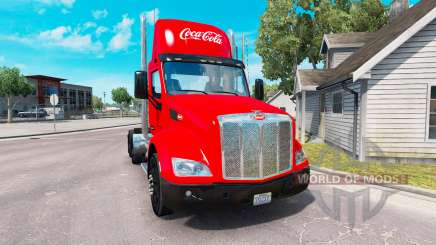 La piel de Coca-Cola de camiones Peterbilt para American Truck Simulator