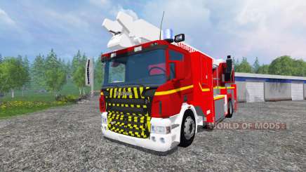 Scania P420 BEA [sapeurs-pompiers] para Farming Simulator 2015