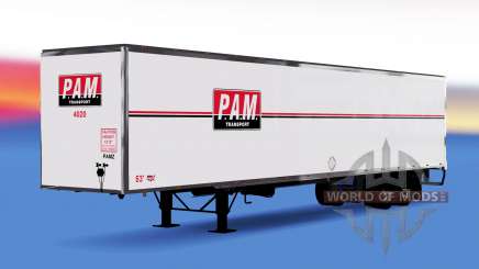 Todo el metal-semirremolque PAM para American Truck Simulator