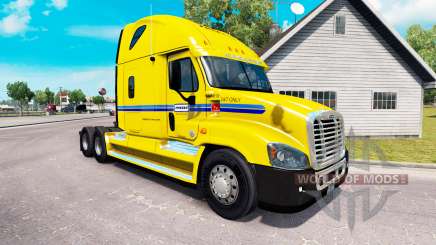 La piel en Penske camión Freightliner Cascadia para American Truck Simulator