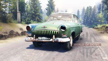 GAZ-21 Volga para Spin Tires