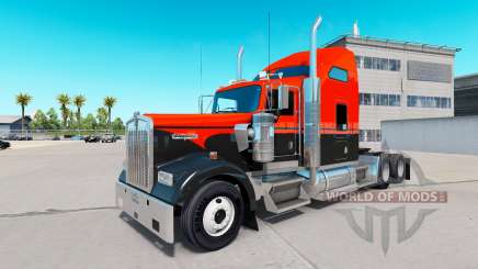 Flash de la piel Personalizado camión Kenworth W900 para American Truck Simulator