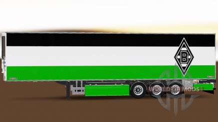 Semirremolque Chereau Borussia Monchengladbach para Euro Truck Simulator 2