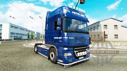 Pieter Smit piel para DAF XF 105.510 tractor para Euro Truck Simulator 2