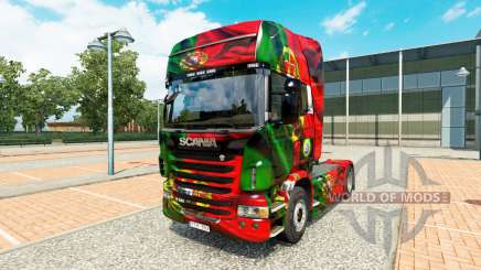 La piel de Copa de Portugal 2014 para Scania camión para Euro Truck Simulator 2