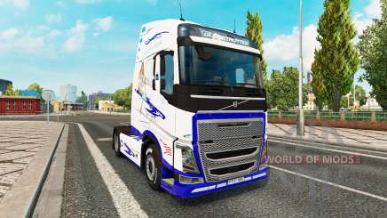 El Sueño americano de la piel para camiones Volvo para Euro Truck Simulator 2