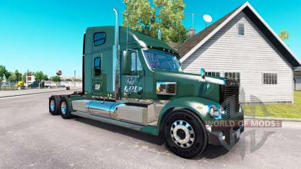 La piel de LDI en el camión Freightliner Coronado para American Truck Simulator