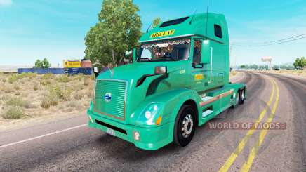 Abilene Express de la piel para camiones Volvo VNL 670 para American Truck Simulator
