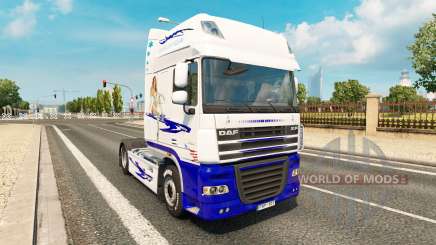 El Sueño americano de la piel para DAF camión para Euro Truck Simulator 2