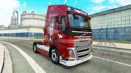 La piel De la Logística en Volvo trucks para Euro Truck Simulator 2