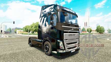 Valentina piel para camiones Volvo para Euro Truck Simulator 2