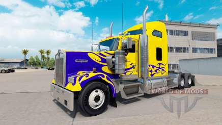 La piel en Nevada Personalizado camión Kenworth W900 para American Truck Simulator