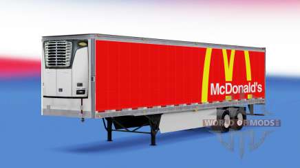 La piel de McDonalds en el trailer para American Truck Simulator