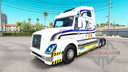 La piel Yekko Yekk Jugador en el tractor Volvo VNL 670 para American Truck Simulator