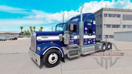 La piel Tío D de la Logística en el camión Kenworth W900 para American Truck Simulator