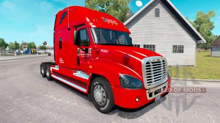 La piel de Caballero camión Freightliner Cascadia para American Truck Simulator