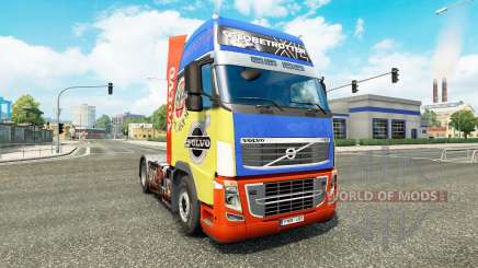 La piel de los camiones Volvo para Euro Truck Simulator 2