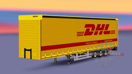 Semitrailer Wielton DHL para Euro Truck Simulator 2