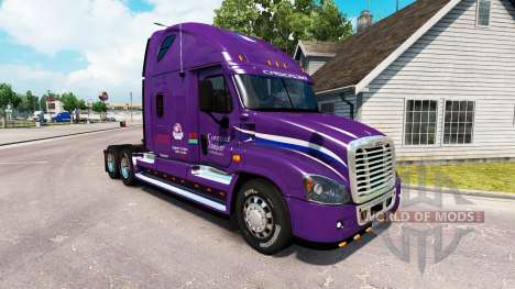 La piel Pacto tractor Freightliner Cascadia para American Truck Simulator