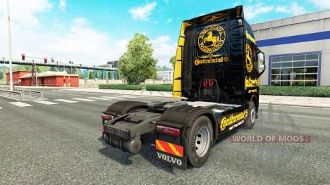 Continental de la piel para camiones Volvo para Euro Truck Simulator 2