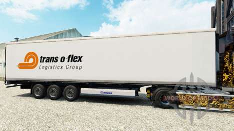 La piel de Trans-o-flex semirremolque refrigerad para Euro Truck Simulator 2