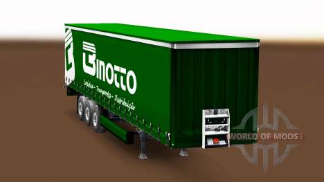 Binotto Transportes de la piel para el remolque  para Euro Truck Simulator 2
