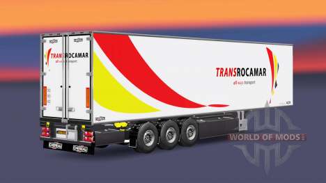 Semi-remolque frigorífico Chereau Transrocamar para Euro Truck Simulator 2