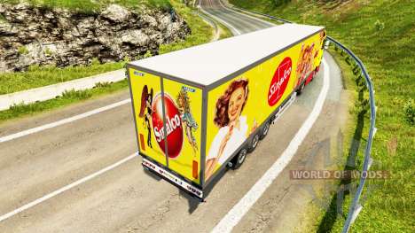 Narko Semi-Remolque Sinalco para Euro Truck Simulator 2