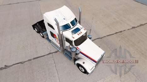 Serbia piel para el Kenworth W900 tractor para American Truck Simulator
